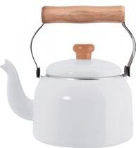 Chaleira Tradicional Aço Esmaltado 16 1,8 litros Branco Mãe Ágata Ewel Chaleira Tradicional Aço Esmaltado 16 1,8 litros Branco Mãe Ágata Ewel