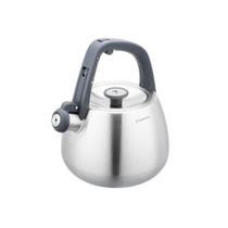 Chaleira Tramontina 2,5 L Em Aço Inox Com Apito E Cabo De Nylon - Ideal Para Chá E Café Chaleira Tramontina 2,5 L Em Aço Inox Com Apito E Cabo De Nylon - Ideal Para Chá E Café