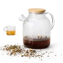 Chaleira Vidro Borossilicato 1,8 L Resistente Transparente