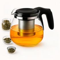 Chaleira Vidro Borossilicato Com Infusor Chá Mais Saboroso E Saudável Chaleira Vidro Borossilicato Com Infusor Chá Mais Saboroso E Saudável