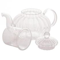 Chaleira Vidro Borossilicato Resistente À Calor 800Ml Lyor