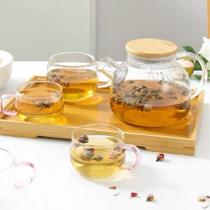 Chaleira Vidro Com Bico Coador Stanford Premium Cozinha 1L Chaleira Vidro Com Bico Coador Stanford Premium Cozinha 1L