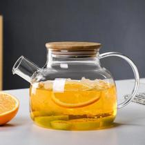 Chaleira Vidro Com Infusor de Chá Premium Cozinha 1L Tampa Hermética Lehaví