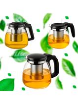 Chaleira Vidro Com Infusor Interno Para Chá Estilo E Funcionalidade