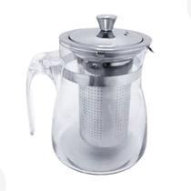 Chaleira Vidro Mate Tea Cup Com Infusor 600ml Cozinha Lanche Chaleira Vidro Mate Tea Cup Com Infusor 600ml Cozinha Lanche