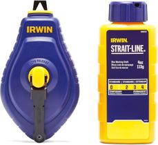 Chalk Reel IRWIN Strait-Line Speedline com marcação azul Chalk Reel IRWIN Strait-Line Speedline com marcação azul