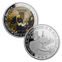 Challenge Coin WOERDA Militar Presidencial dos EUA em 1776