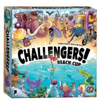 Challengers do jogo de cartas! Família de estratégia da Beach Cup com mais de 8 anos