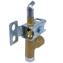 Chama piloto 1 saida para queimador vertical liva com injetor glp 0.25mm sem suporte