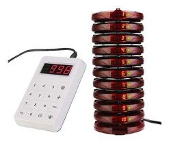 Chamador Wireless Sem Filas Restaurantes C/10 Pager Td158