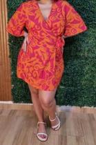 Chamise feminina ametista floral - Tamanhos: p m gg