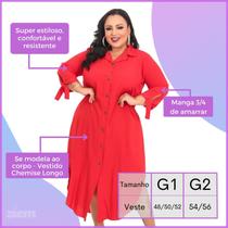 Chamise Longo Plus Size - ZIEM