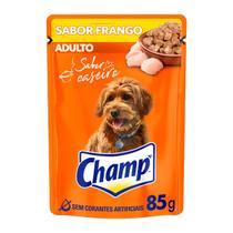 Champ Sachê Cães Adultos Frango 85g Alimento Úmido