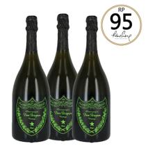 Champagne Dom Pérignon Brut Luminous 2014 750 ml com 3 unidades S/Estojo
