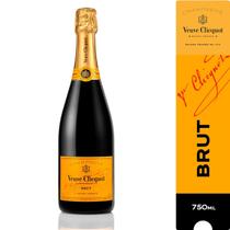 Champagne Francês Branco Brut Veuve Clicquot Pinot Noir 750ml