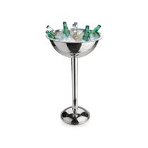 Champagneira com pedestal 12,2l forma inox 802088 Champagneira com pedestal 12,2l forma inox 802088