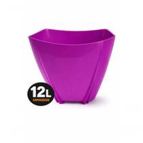 Champanheira 12L Polipropileno Balde de Gelo Cachepô para Festa Bar Violeta Decoreshop