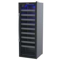 Champanheira 200 Para 50 Garrafas -2c A 8c Preto Digital 209l Ec200 - Venax 220v