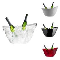 Champanheira Acrílico 12litros Luxo Resistente Várias Cores