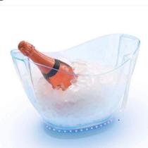 Champanheira / baladeira de acrilico com led cristal - Plastifesta Champanheira / baladeira de acrilico com led cristal - Plastifesta