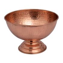 Champanheira Balde Gelo Cobre Puro Funda Com Pé Sem Alça 8L Champanheira Balde Gelo Cobre Puro Funda Com Pé Sem Alça 8L