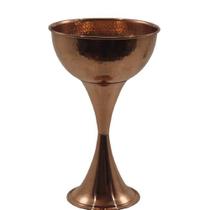 Champanheira Balde Gelo Cobre Puro Funda Com Pé Sem Alça 8L Champanheira Balde Gelo Cobre Puro Funda Com Pé Sem Alça 8L