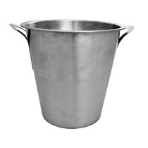 Champanheira Inox Tulipa Open Bar de Inox 4 Litros Balde de Gelo