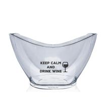 Champanheira Personalizada Keep Calm - Krystalon