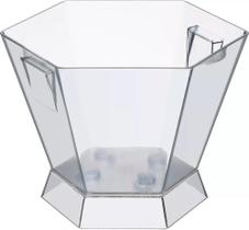 Champanheira Plástica Balde de Gelo Boccati 5 Garrafas 14,5L