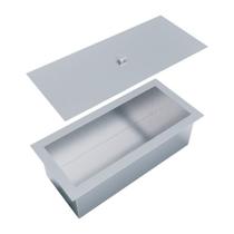 Champanheira Porta Bebidas Inox Tamanho 60x25x20 cm Ecosul Champanheira Porta Bebidas Inox Tamanho 60x25x20 cm Ecosul