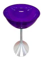 Champanheira Taça Acrílico Grande Com Base Alumínio Champanheira Taça Acrílico Grande Com Base Alumínio