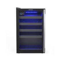 Champanheira Venax 24 Garrafas Preto Porta Invertida Champanheira Venax 24 Garrafas Preto Porta Invertida