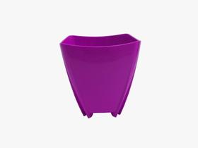 Champanheira Violeta 12L Polipropileno Balde de Gelo Cachepô Utensílios Festa Bar Restaurante