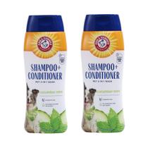 Champú y Acondicionador 2 en 1 Arm & Hammer para Mascotas 600 mL x2 Champú y Acondicionador 2 en 1 Arm & Hammer para Mascotas 600 mL x2