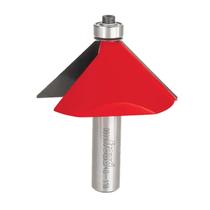 Chanfer Bit Freud 40-118 com revestimento Perma-Shield, ângulo de 45 Chanfer Bit Freud 40-118 com revestimento Perma-Shield, ângulo de 45