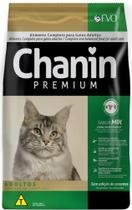 Chanin Mix Gatos Adultos Sabor Carne Peixe e Frango 10,1kg - Fvo
