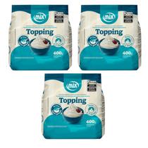 Chantilly Topping Especial Kit 3 Pacotes Sabor Baunilha Mix Chantilly Topping Especial Kit 3 Pacotes Sabor Baunilha Mix
