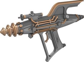 Chaotica Ray Gun Quebra Cabeça 3d