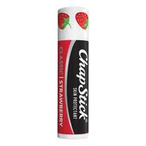 Chap Stick Classic Bálsamo Protetor Labial Sabor Morango -4G