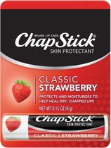 Chap Stick Classic Bálsamo Protetor labial Sabor Morango -4g