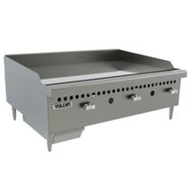 Chapa a Gás 0,90m Espessura 25mm VCRG36 Vulcan - 3 Queimadores e Total Inox Chapa a Gás 0,90m Espessura 25mm VCRG36 Vulcan - 3 Queimadores e Total Inox