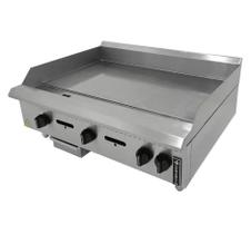 Chapa A Gás 90cm de Mesa Linha Prime Venâncio 19mm de Espessura PCM090G-MEA Chapa A Gás 90cm de Mesa Linha Prime Venâncio 19mm de Espessura PCM090G-MEA