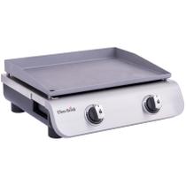 Chapa a gás Char-Broil de mesa com 2 queimadores