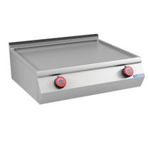 Chapa A Gás Tramontina Lisa Countertop De Ferro Base Aberta 800x750 Mm Com Termostato E Acendimento