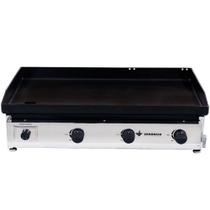 Chapa a Gás Venâncio em Aço Inox Deguste Luxo com 80 cm C80