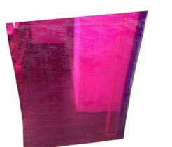 Chapa Acrilica Rosa Fluorescente 1000 X 500Mm Esp. 3Mm