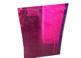 Chapa Acrilica Rosa Transparente 50Cm X 50Cm Na Esp.De 3,0Mm - Aluangel