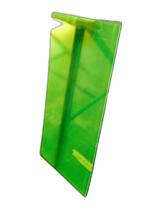 Chapa Acrílica Verde Florescente 50x50cm 3,0mm + Película Chapa Acrílica Verde Florescente 50x50cm 3,0mm + Película