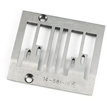 Chapa Agulha Maquina Costura Cós Kansai DLR-1508P 4 Agulhas - Evolvere Chapa Agulha Maquina Costura Cós Kansai DLR-1508P 4 Agulhas - Evolvere