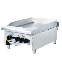 Chapa Americana a Gás 45 cm Profissional Baixa Pressão 18 mm Venâncio CG45